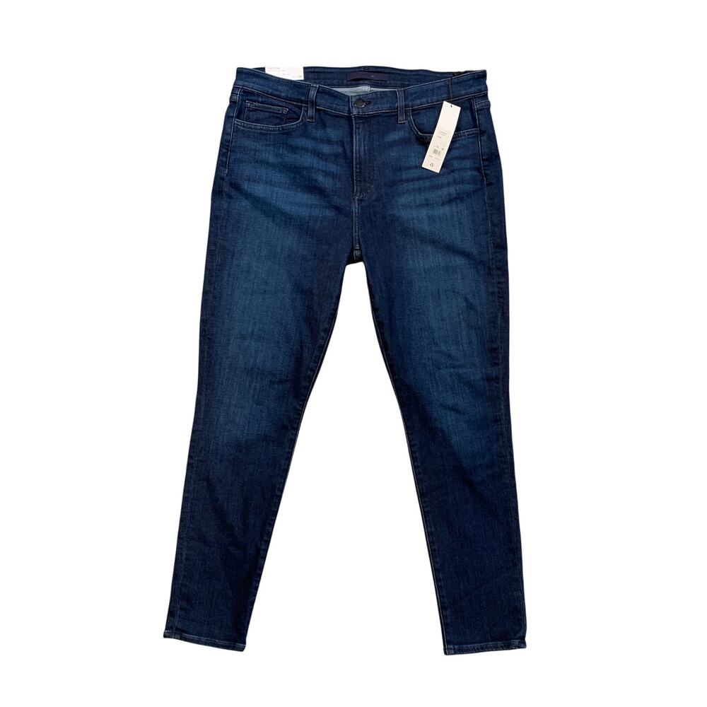 Joes Jeans Womens 34 Denim The Icon Mid Rise Skinny Flawless Whiskered Zip Fly